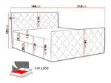 Cama continental 406597