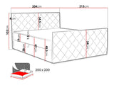 Cama continental 406597