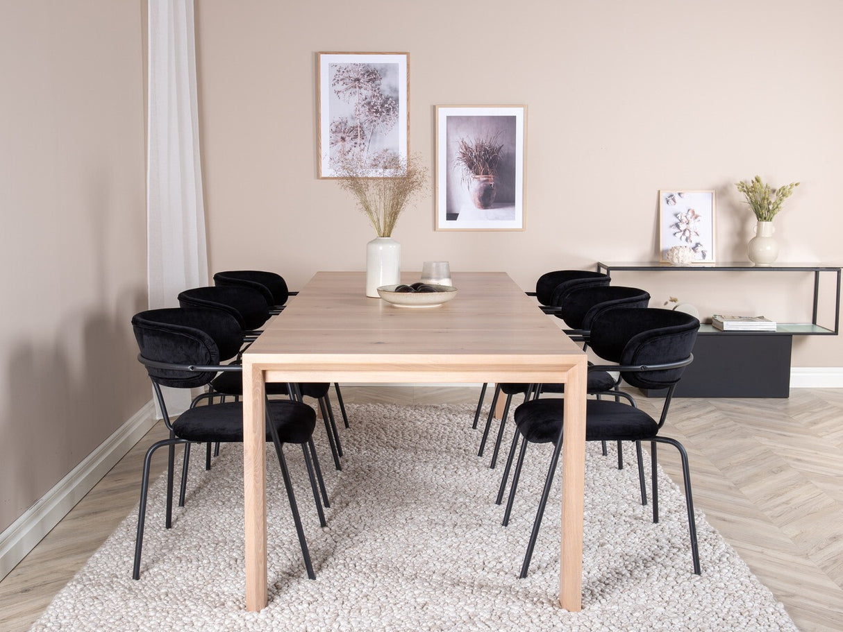 Conjunto de mesas y sillas para comedor 385528