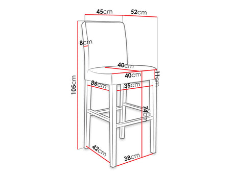 Silla de barra 449920