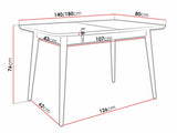 Conjunto de mesas y sillas para comedor 450847
