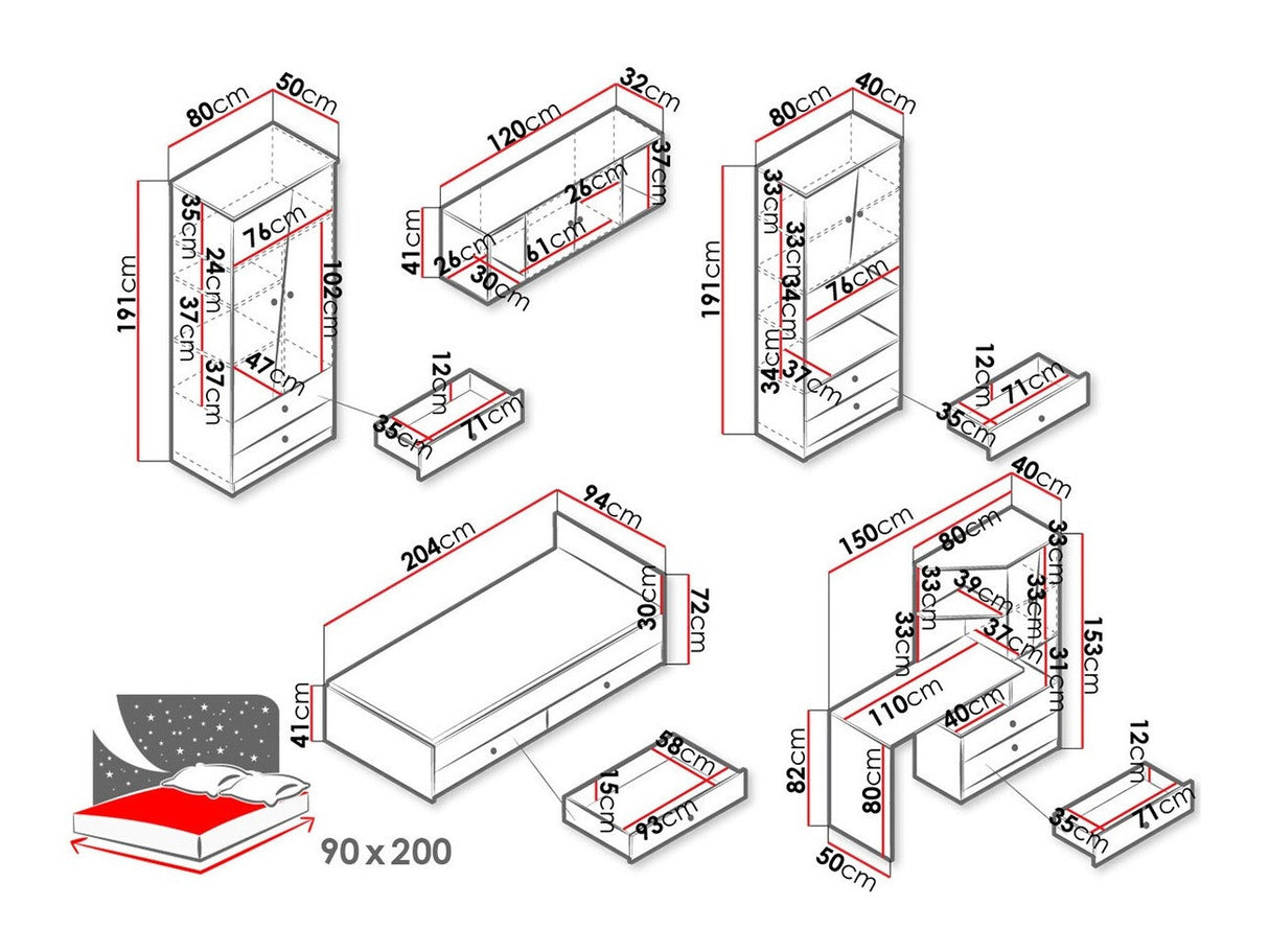Conjuntos de muebles 401300