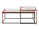 Conjunto mesa de centro Norsica 265