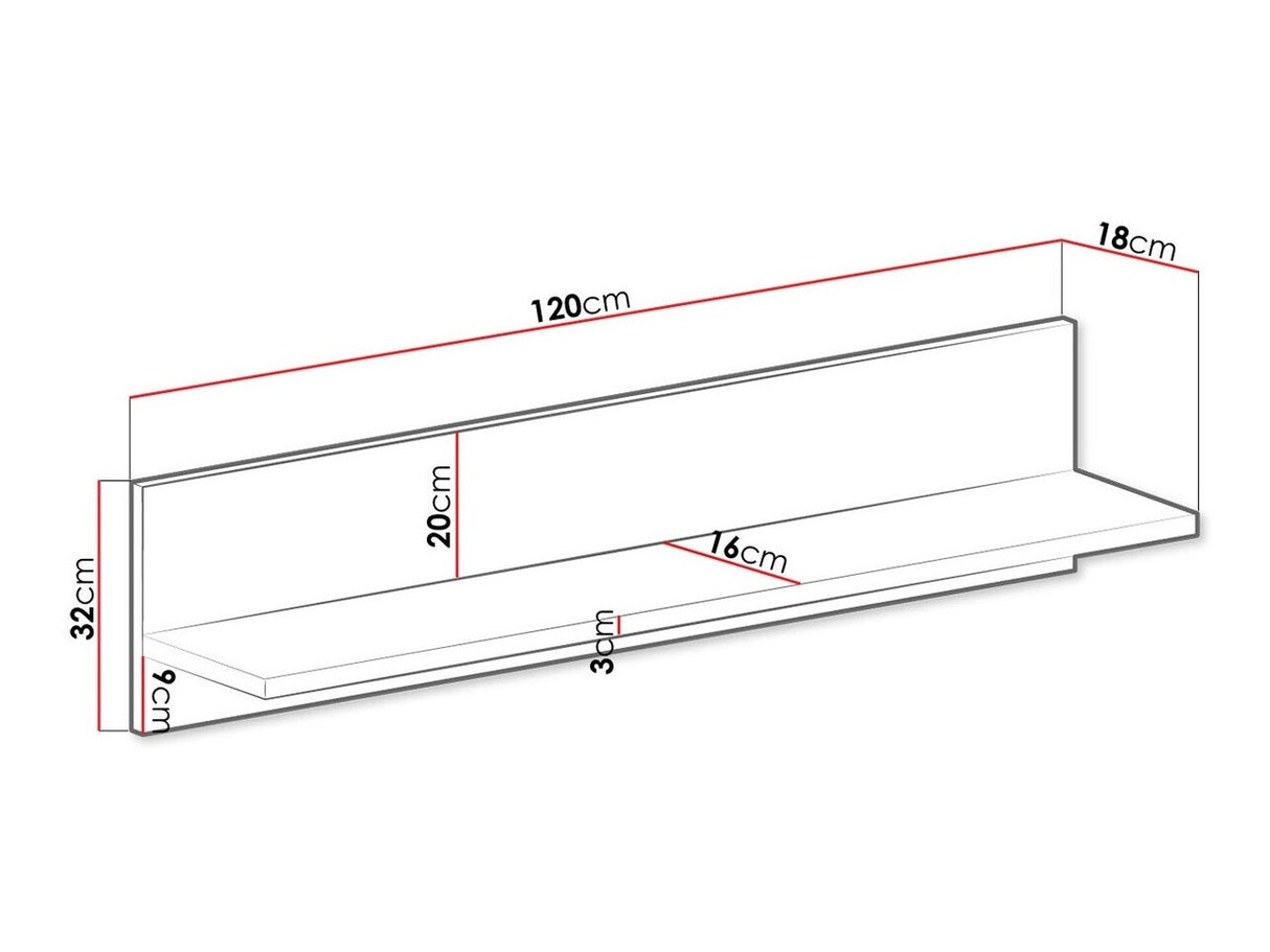 Estantería de pared 430982