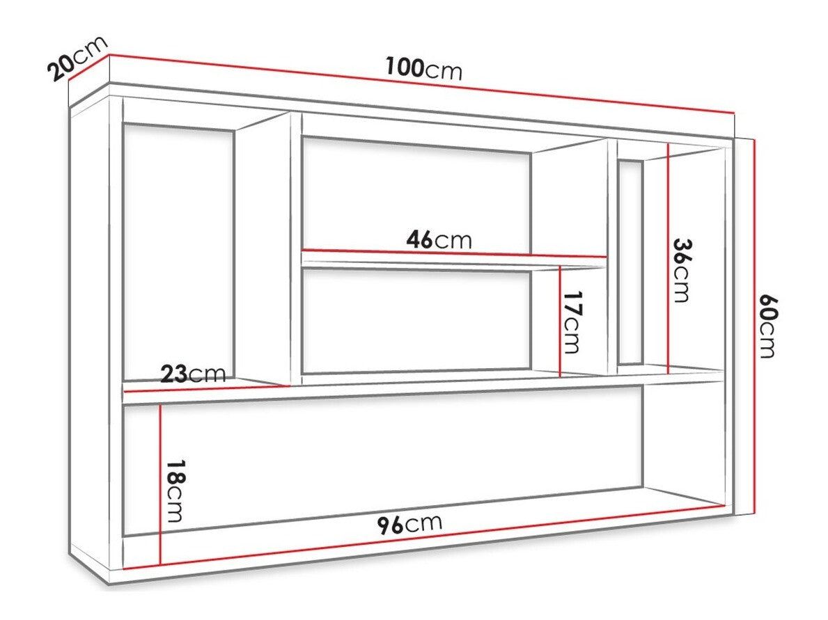 Estantería de pared 354995
