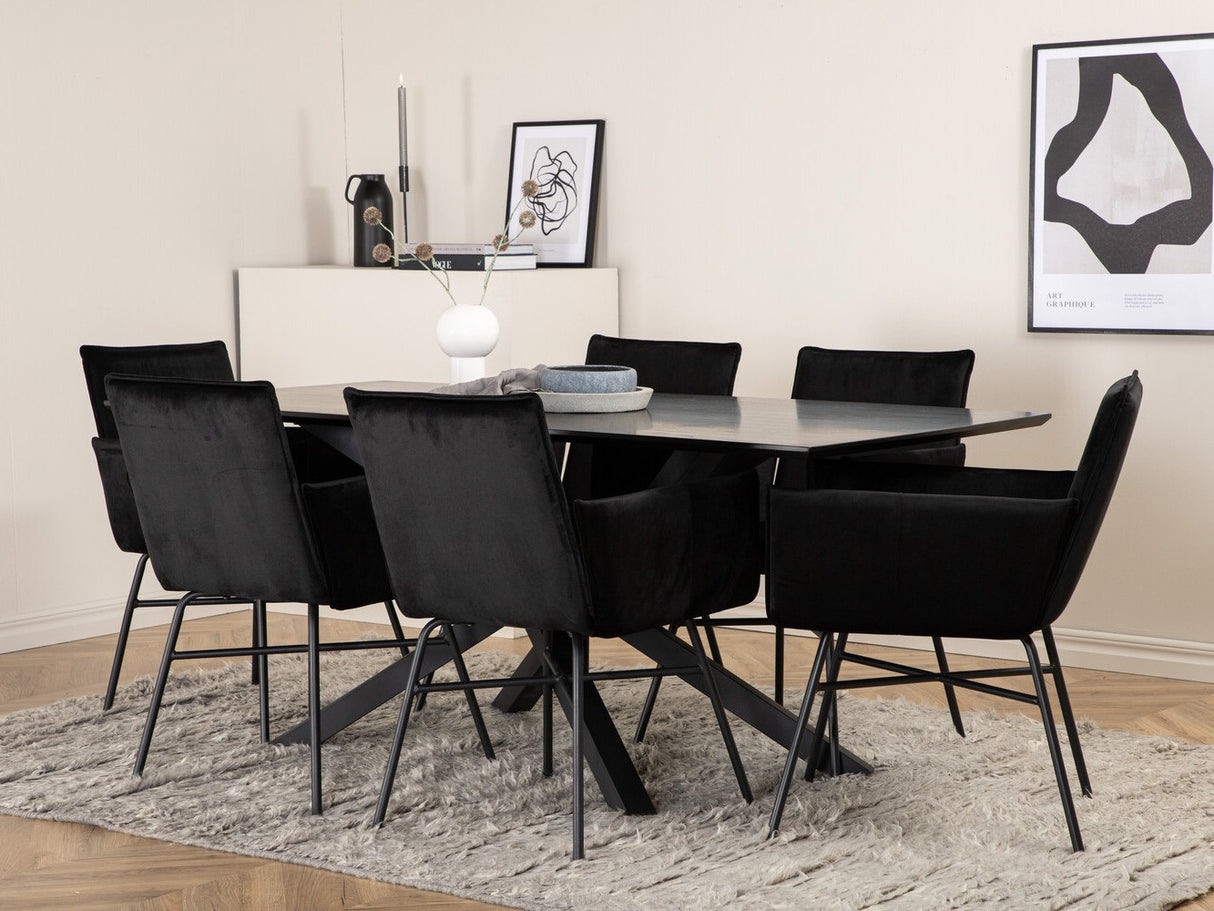 Conjunto de mesas y sillas para comedor 431148