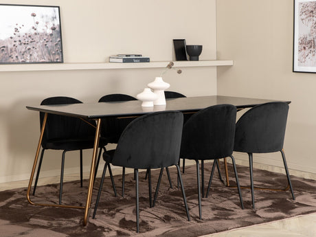 Conjunto de mesas y sillas para comedor 432375