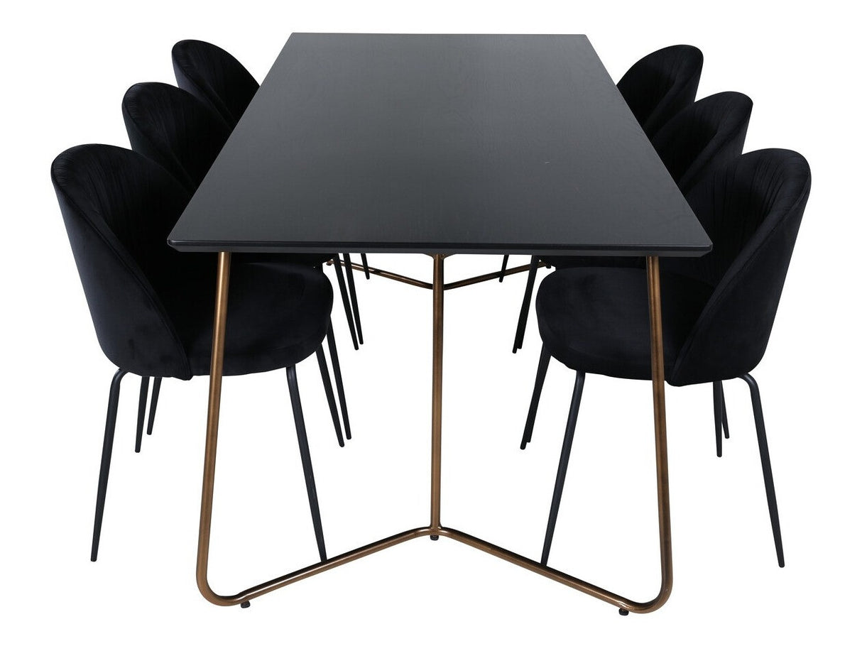 Conjunto de mesas y sillas para comedor 432375