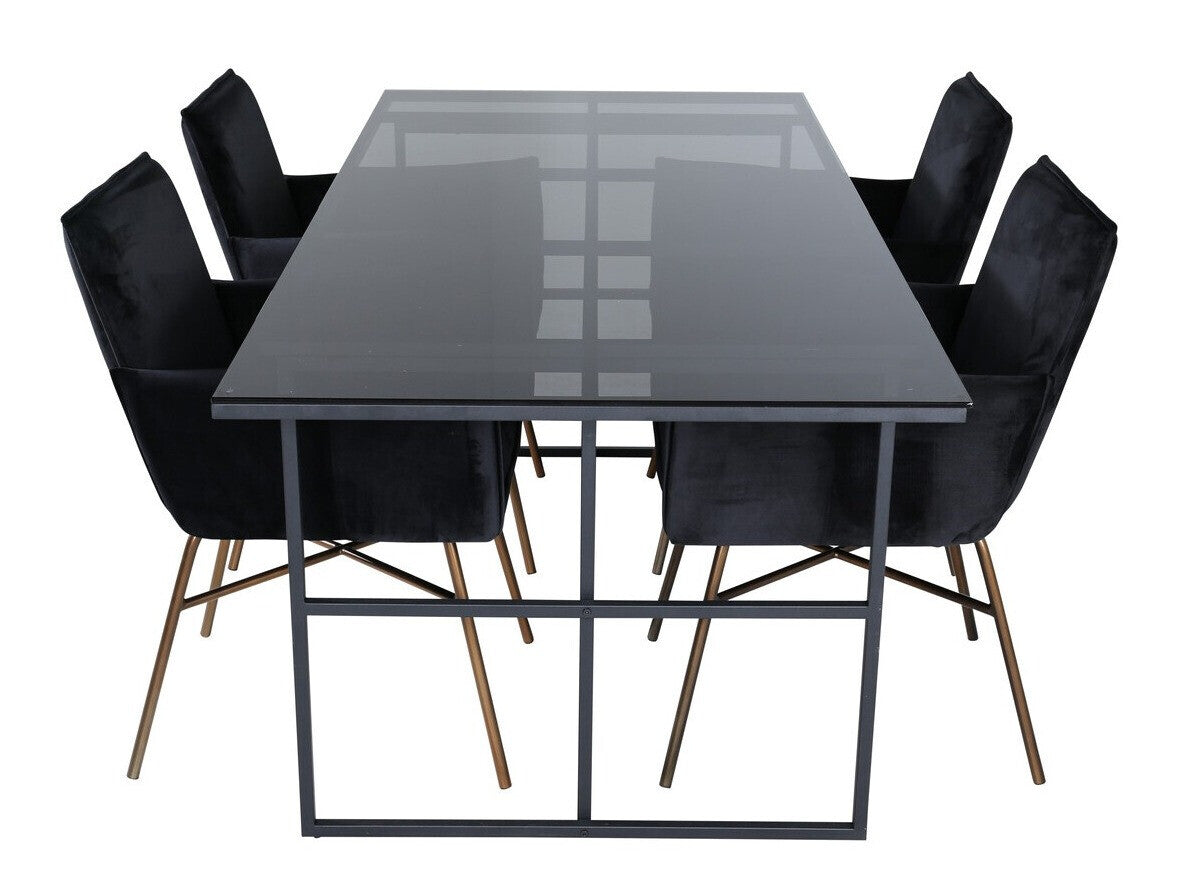 Conjunto de mesas y sillas para comedor 429072