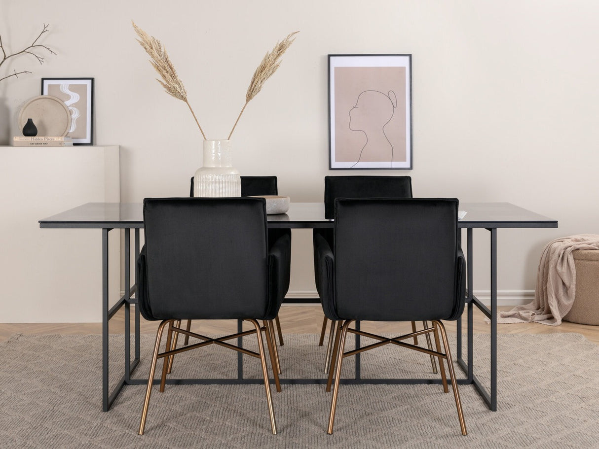 Conjunto de mesas y sillas para comedor 429072
