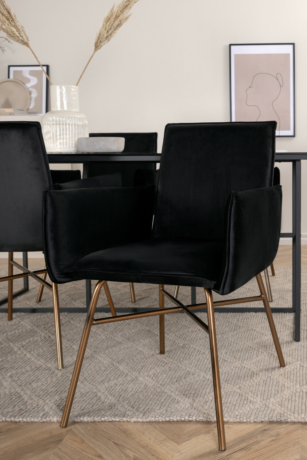 Conjunto de mesas y sillas para comedor 429072