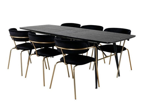 Conjunto de mesas y sillas para comedor 383095