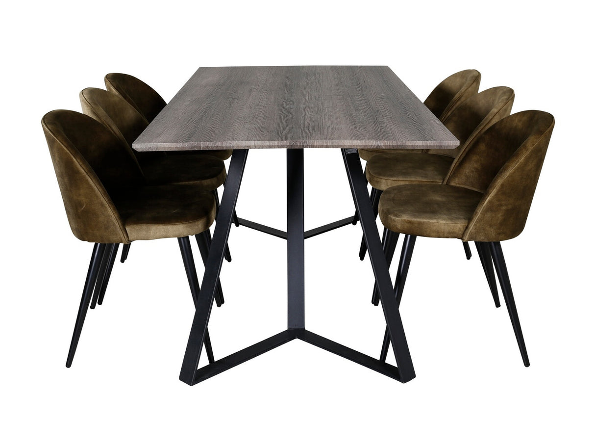 Conjunto de mesas y sillas para comedor 250271