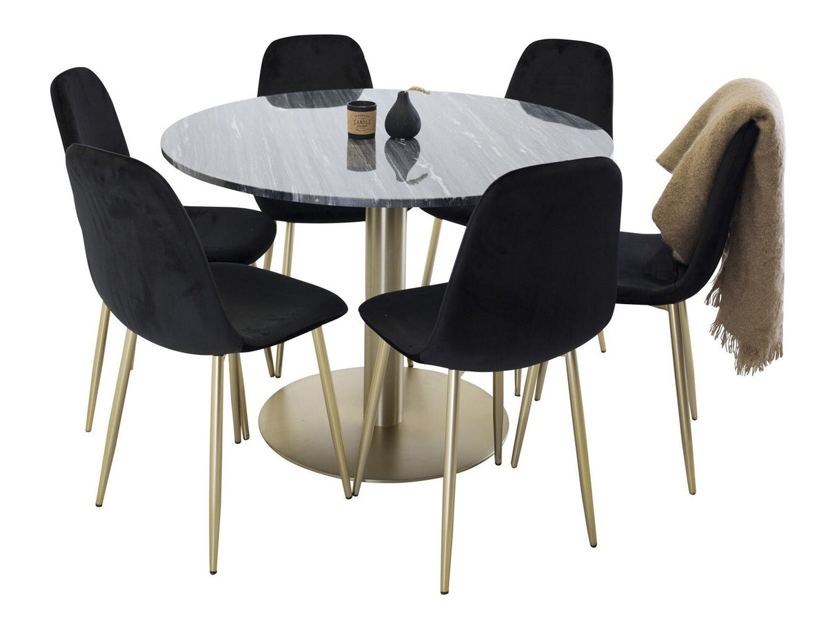 Conjunto de mesas y sillas para comedor 280520