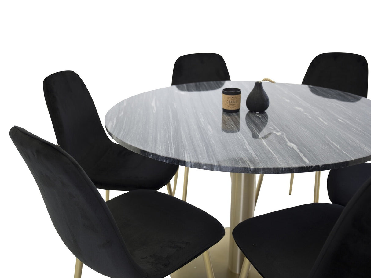 Conjunto de mesas y sillas para comedor 280520
