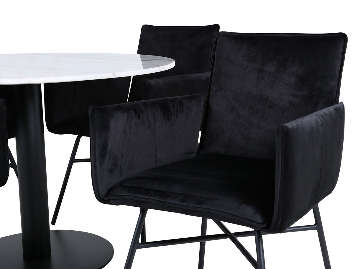 Conjunto de mesas y sillas para comedor 428099