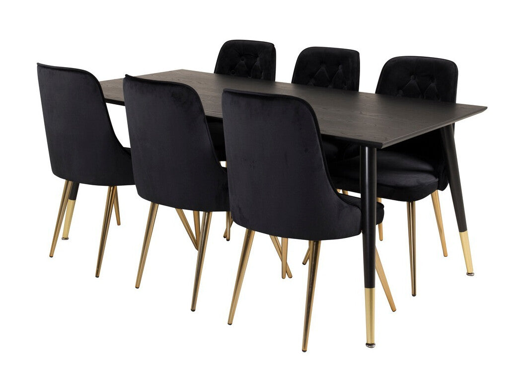 Conjunto de mesas y sillas para comedor 281154