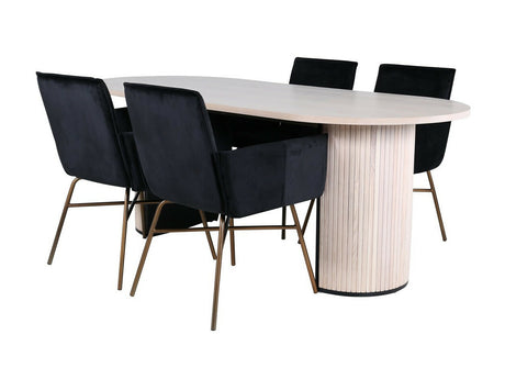 Conjunto de mesas y sillas para comedor 432611
