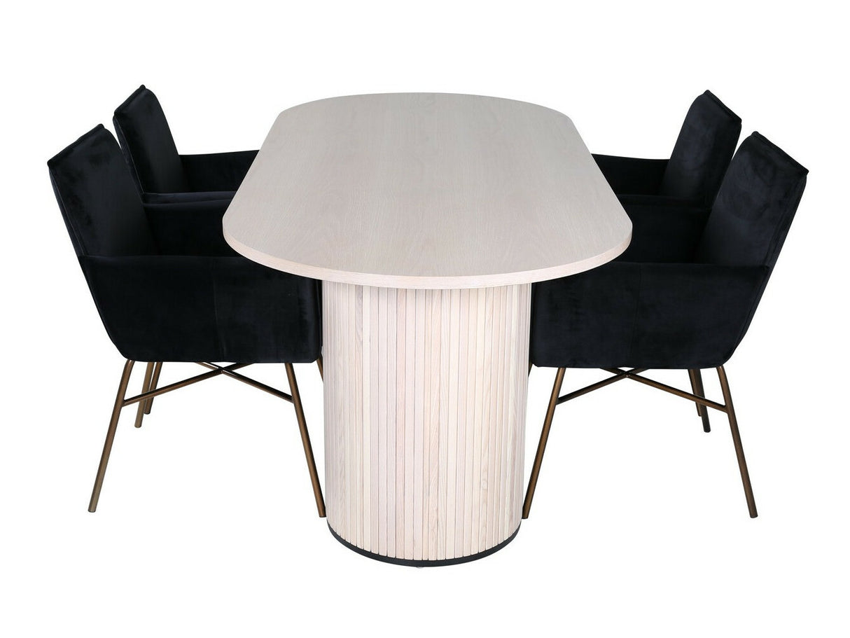 Conjunto de mesas y sillas para comedor 432611