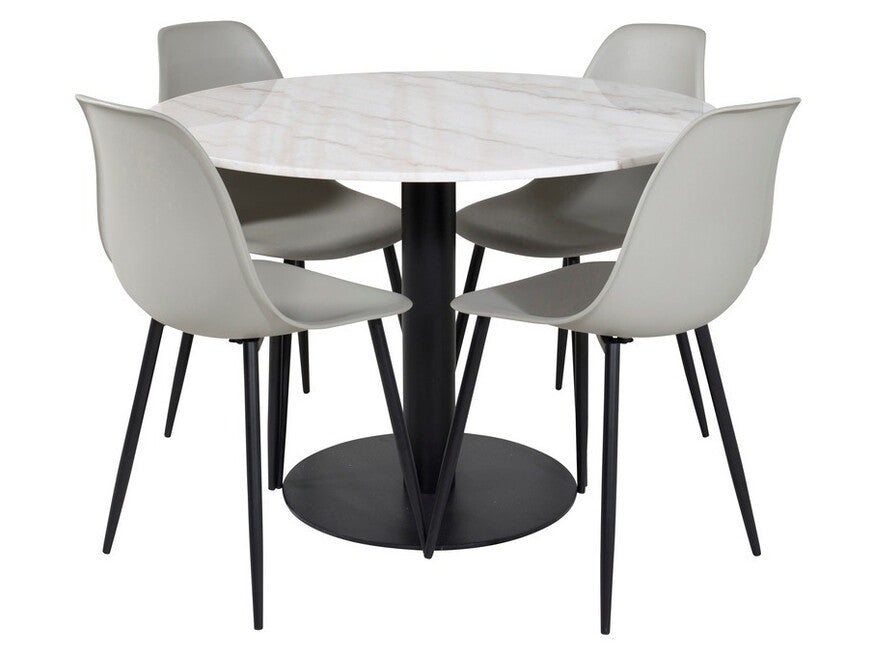 Conjunto de mesas y sillas para comedor 281964