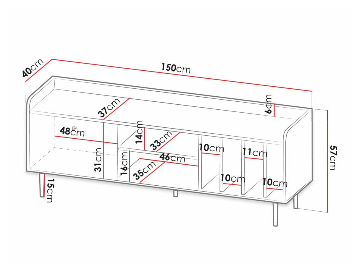 Mueble TV 453821