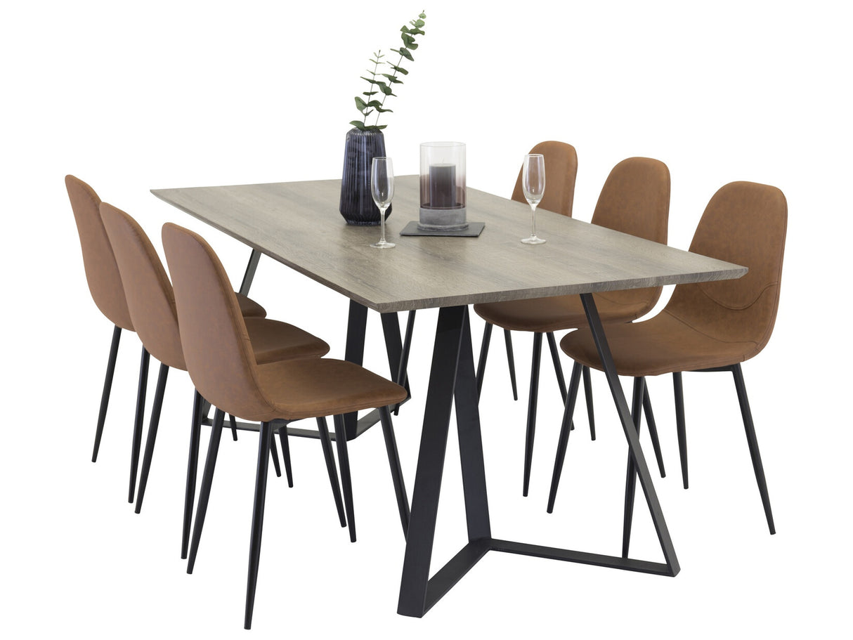 Conjunto de mesas y sillas para comedor 283902