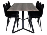 Conjunto de mesas y sillas para comedor 283926