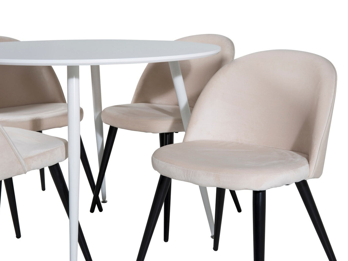 Conjunto de mesas y sillas para comedor 288081