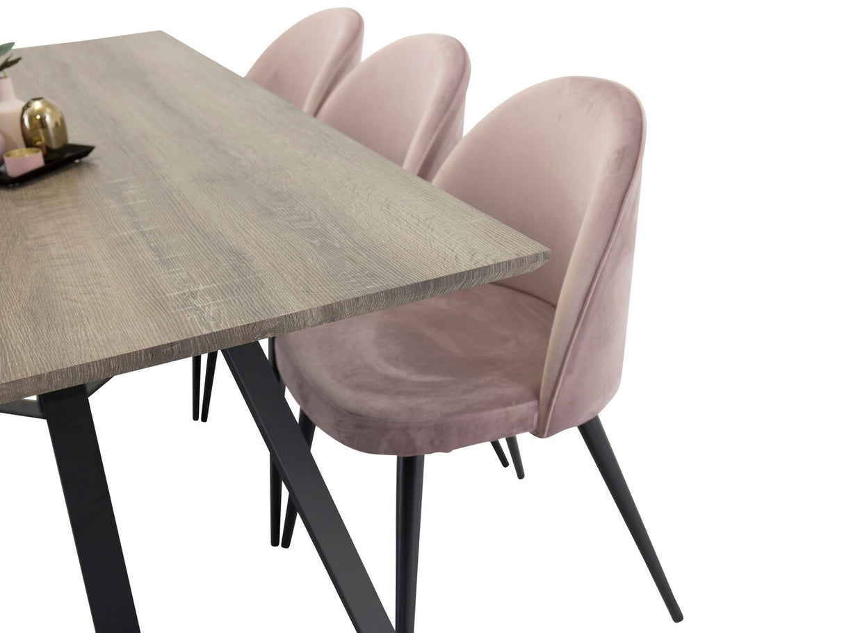 Conjunto de mesas y sillas para comedor 250271