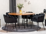 Conjunto de mesas y sillas para comedor 249219