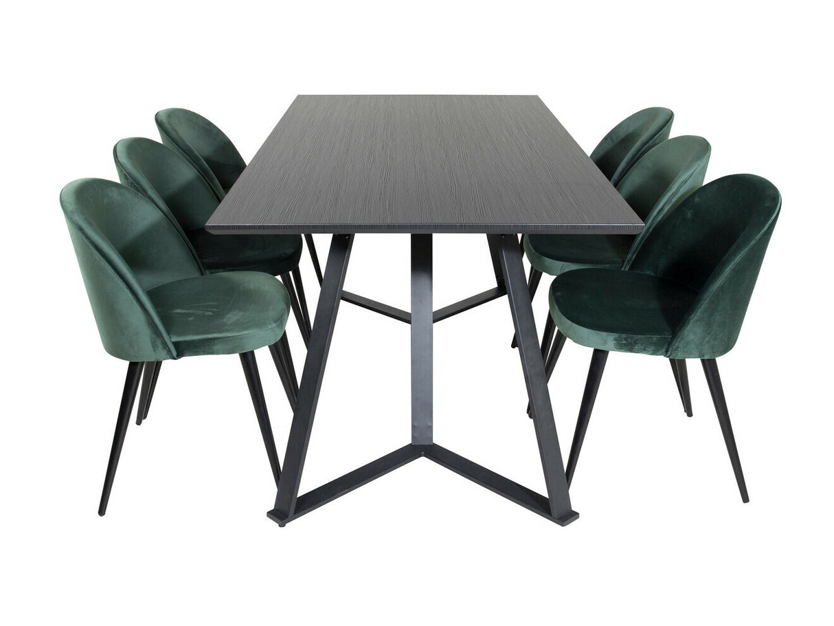 Conjunto de mesas y sillas para comedor 250513