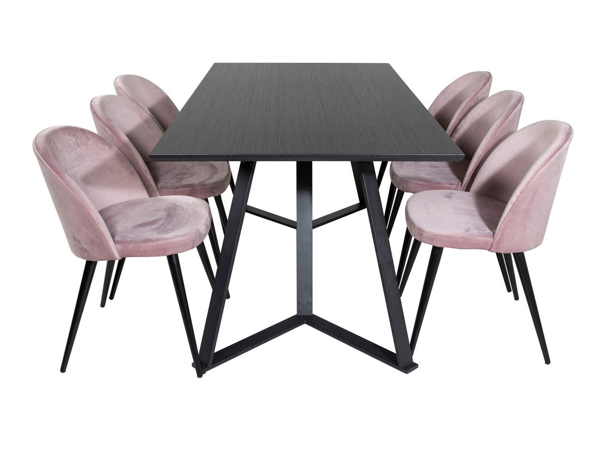 Conjunto de mesas y sillas para comedor 250513