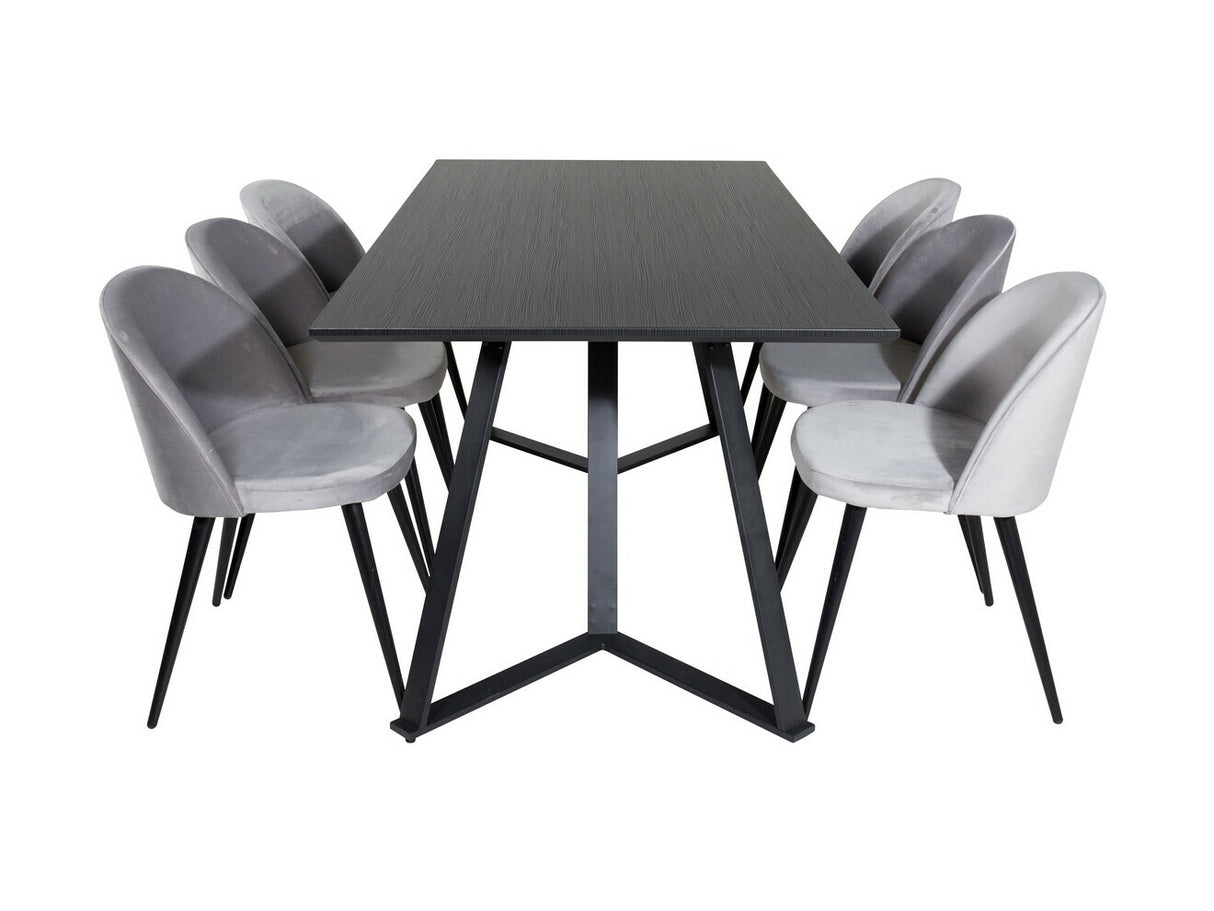 Conjunto de mesas y sillas para comedor 250513