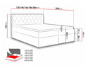 Cama continental Baltimore 127