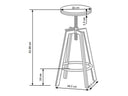 Silla de barra Houston 237