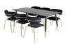 Conjunto de mesas y sillas para comedor 281165