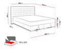 Cama continental Felulus