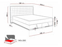 Cama continental Felulus