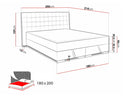 Cama continental Valinus