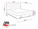 Cama continental Valinus