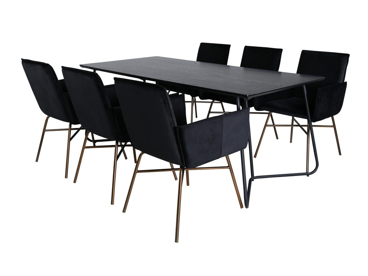 Conjunto de mesas y sillas para comedor 431288