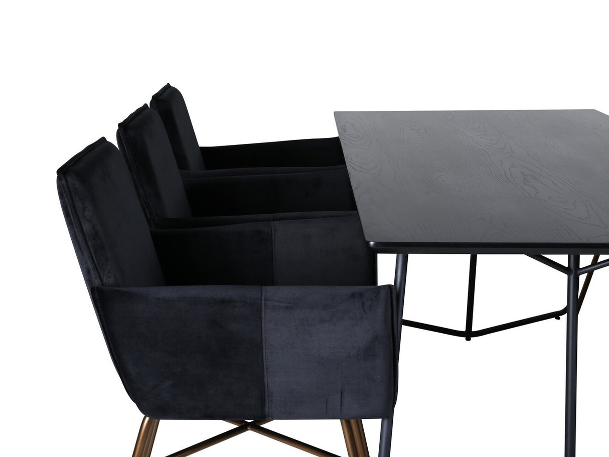 Conjunto de mesas y sillas para comedor 431288