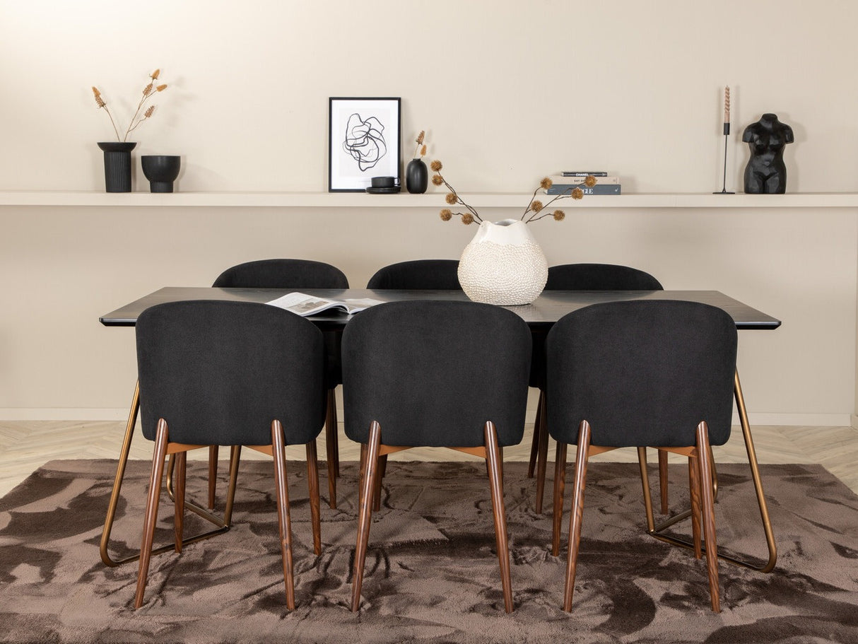 Conjunto de mesas y sillas para comedor 432510