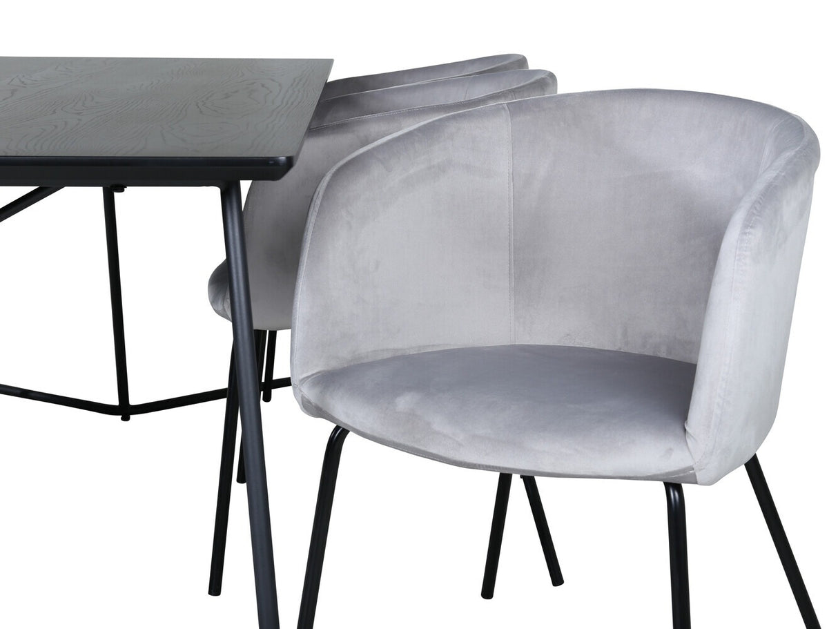 Conjunto de mesas y sillas para comedor 427716