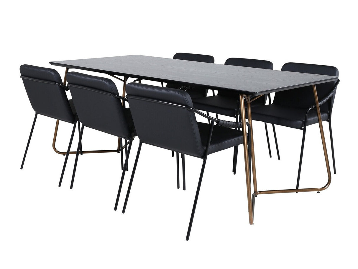 Conjunto de mesas y sillas para comedor 432462