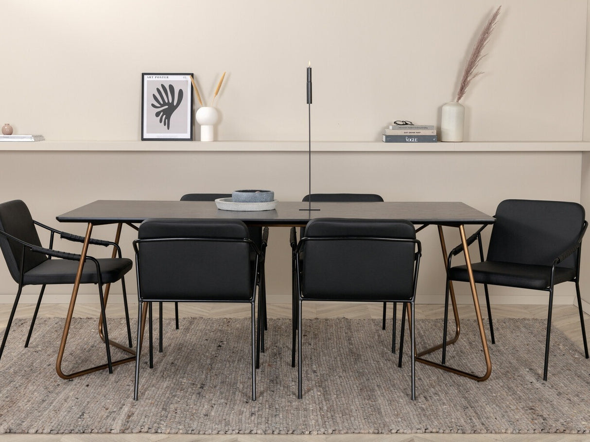 Conjunto de mesas y sillas para comedor 432462