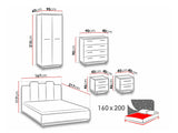 Conjunto de dormitorio 459586