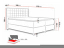 Cama continental Baltimore 117