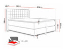 Cama continental Baltimore 117