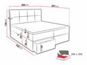 Cama continental Coroosc
